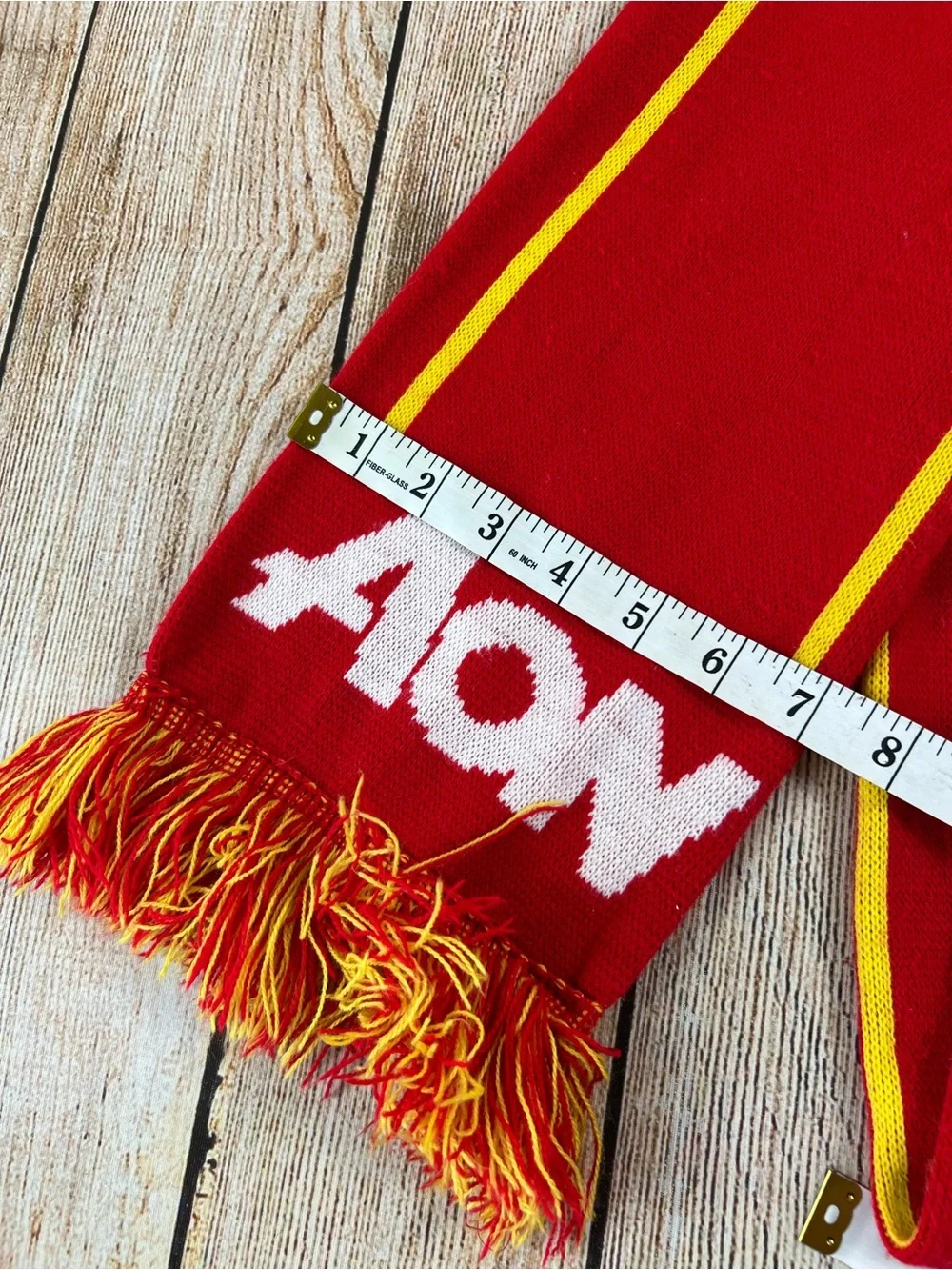 Manchester United Fan Official Merch Scarf Lightweight Soccer Banner